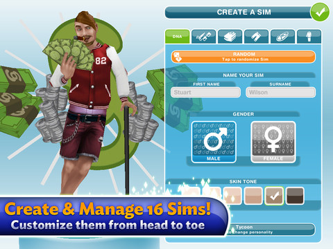 iPad Game of the Week: The Sims FreePlay