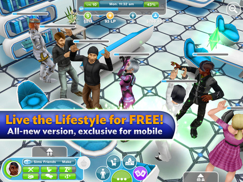 iPad Game of the Week: The Sims FreePlay