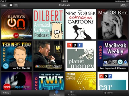 apple's new podcast 1.0 app for iphone, iPod touch and iPad brings welcome functionality, though there's plenty of room for improvement.