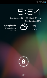 smartphone weather apps