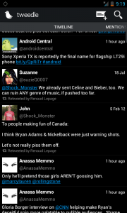 twitter client for android