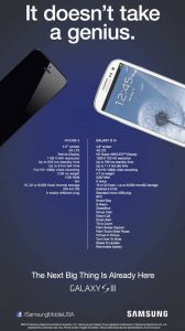 galaxy s III ad