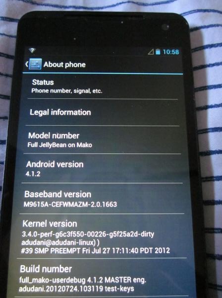 LG Optimus Nexus G 3