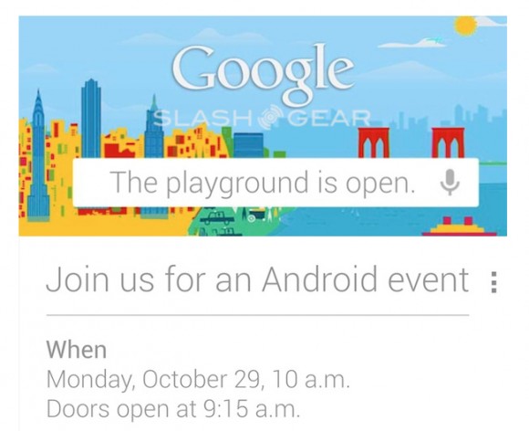 Google Playground Android Event
