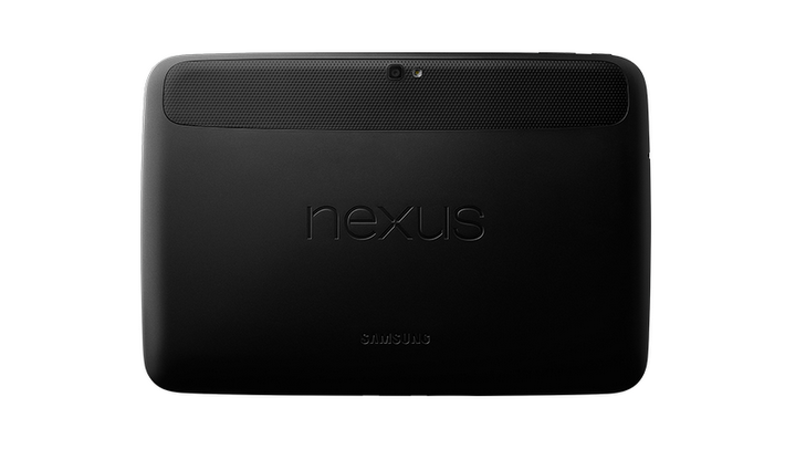 Google Nexus 10 back