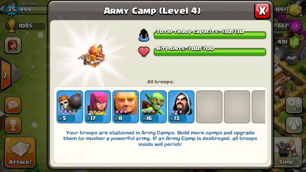 Clas of Clans Attack Strategy