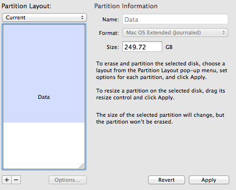 partition failure