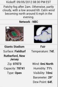 NFLWeather