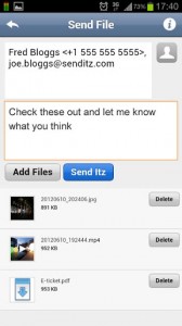 SendItz Android App Review