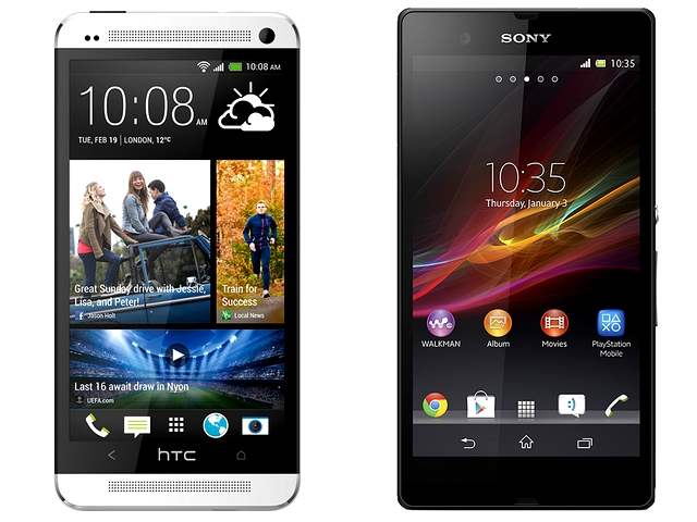 Xperia Z vs HTC One