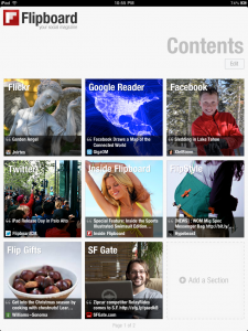 flipboard ios ui