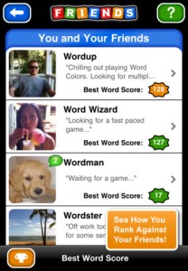 Word Colors Free iPhone Game