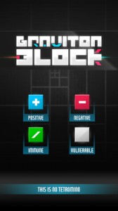 Graviton Block iPhone App
