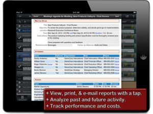Meeting+ ipad app