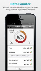 Data Counter iphone app