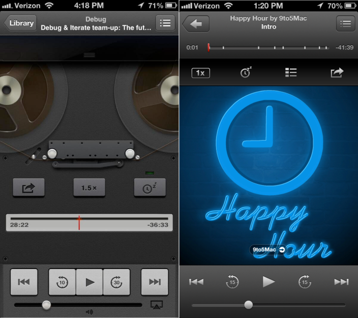 iPhone Podcast App