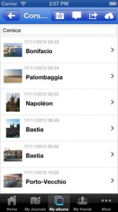 Travel Journals & Travel Photos iPhone App