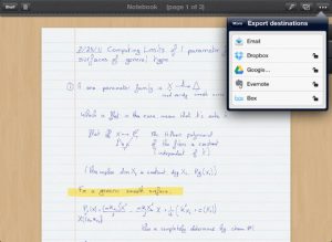 Fluid Notes iPad App