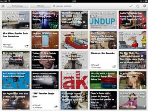 Erudito News Reader iPad App