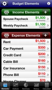Budget Boss iPhone App