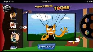 Times Tables Toons iPhone App