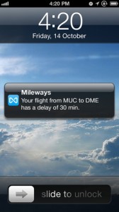 Mileways iPhone App