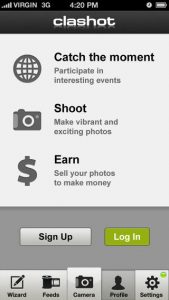 Clashot iPhone App