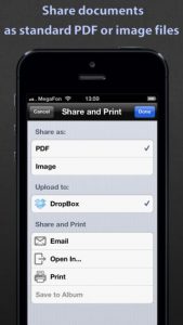 SharpScan iPhone App
