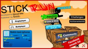 Stick Run Mobile iPhone Game