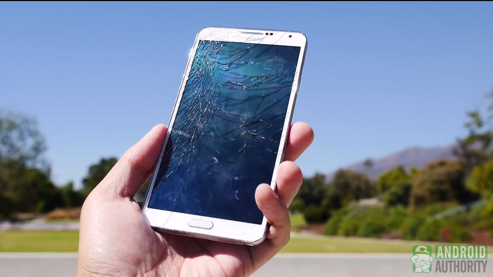 Galaxy Note 3 Face Drop Test