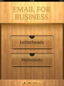 Email for Business iPad App