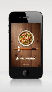 Asian Cuisines iPhone App