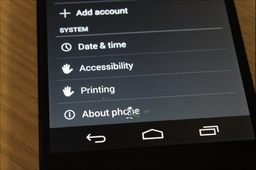 Android KitKat Printing Feature