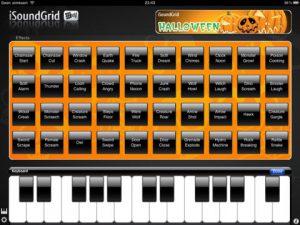 iSoundGrid Halloween for iPad App