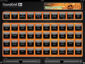 iSoundGrid Halloween for iPad App