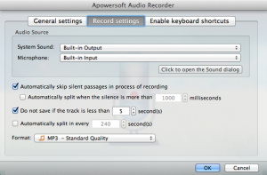 Apowersoft Audio Recorder for Mac App