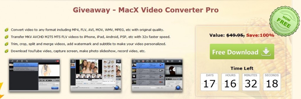 MacX Video Converter Pro-giveaway-page