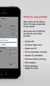 Print n Share iPhone app