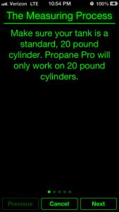 Propane Pro iPhone App