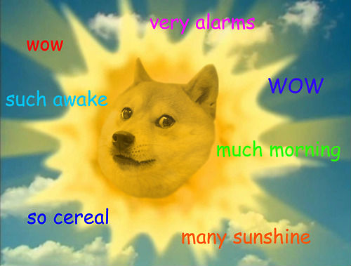 Doge Meme Sun