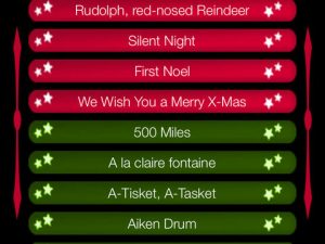 Christmas Carols Piano iPad App