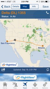 FlightView Free iPhone App