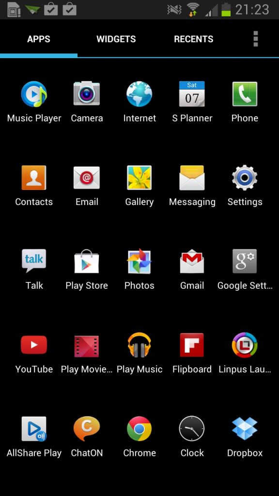 linpus launcher screenshot