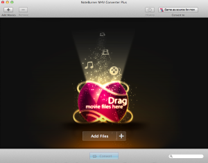 Noteburner M4V Converter Plus Mac App
