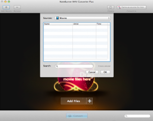 Noteburner M4V Converter Plus Mac App