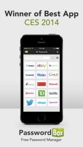 PasswordBox Password Manager iPhone App