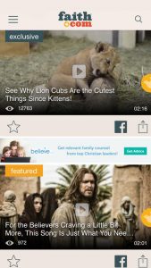 Faith.com iPhone App