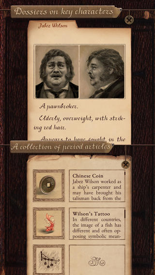 Sherlock Interactive Adventure iPhone Game
