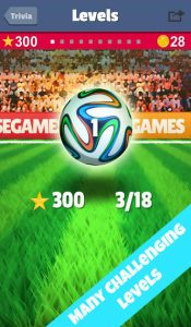 2014 Soccer Trivia iPhone Game