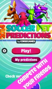 2014 Soccer Pet Predictions iPhone App